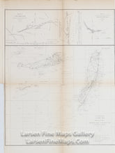 Sketch F No. 2 Showing the progress of the Survey of the Florida Reefs 1849 - 1855